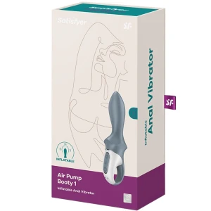 SATISFYER - AIR PUMP BOOTY 1 ANAL AUFBLASBARER VIBRATOR